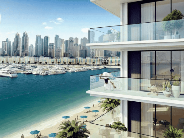3 Bedroom Apartment For Sale in Emaar Beach Front Beach Mansion T1