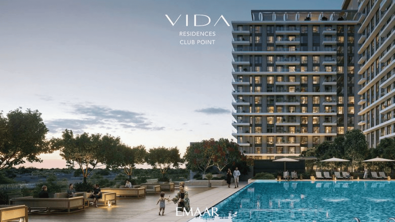 1 bedroom Apartment For Sale Dubai, Dubai Hills Estate, Vida Residences Club Point, Block B