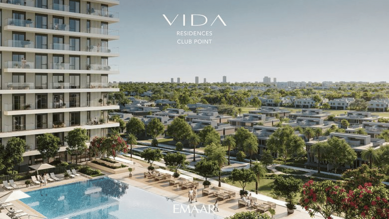 1 bedroom Apartment For Sale Dubai, Dubai Hills Estate, Vida Residences Club Point, Block B