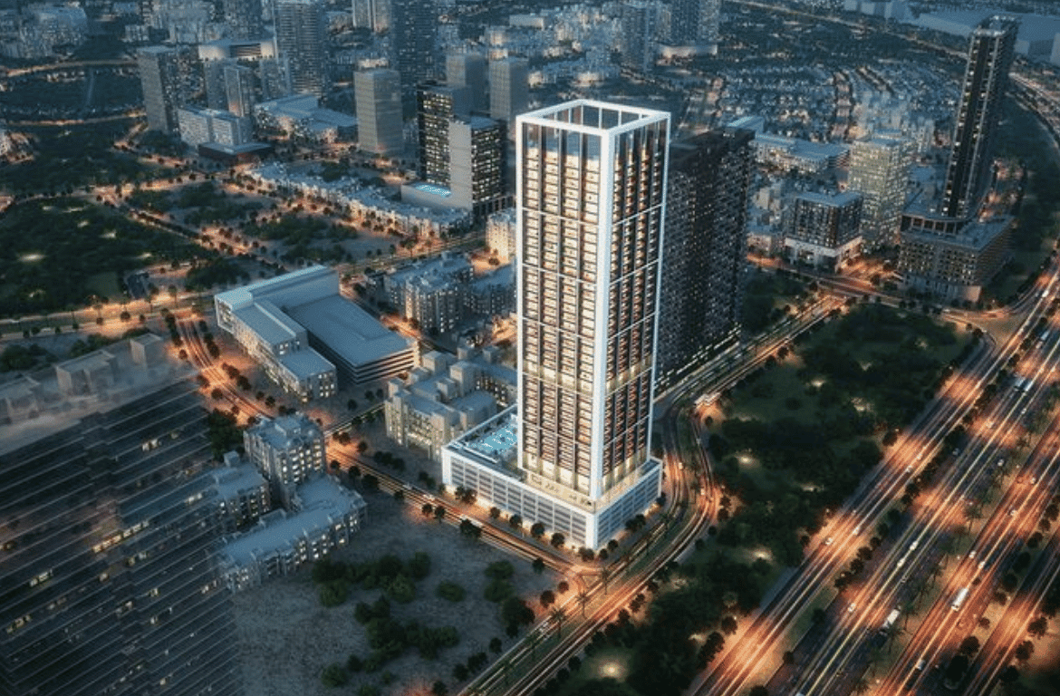 Studio Binghatti Apex Jumeirah Village Circle (JVC), Dubai