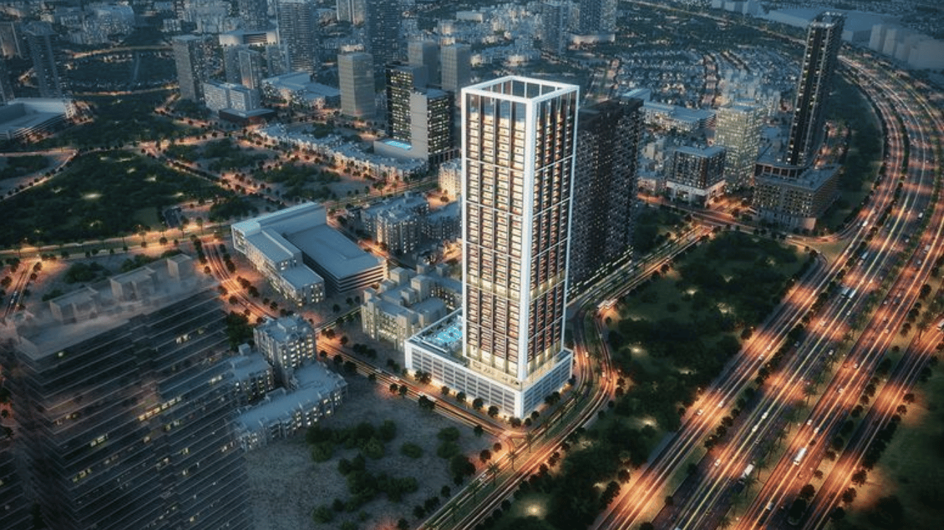 Studio Binghatti Apex Jumeirah Village Circle (JVC), Dubai