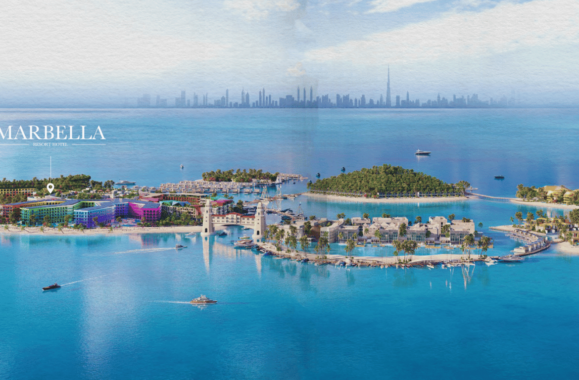 Dubai, World islands, The Heart of Europe, Marbella