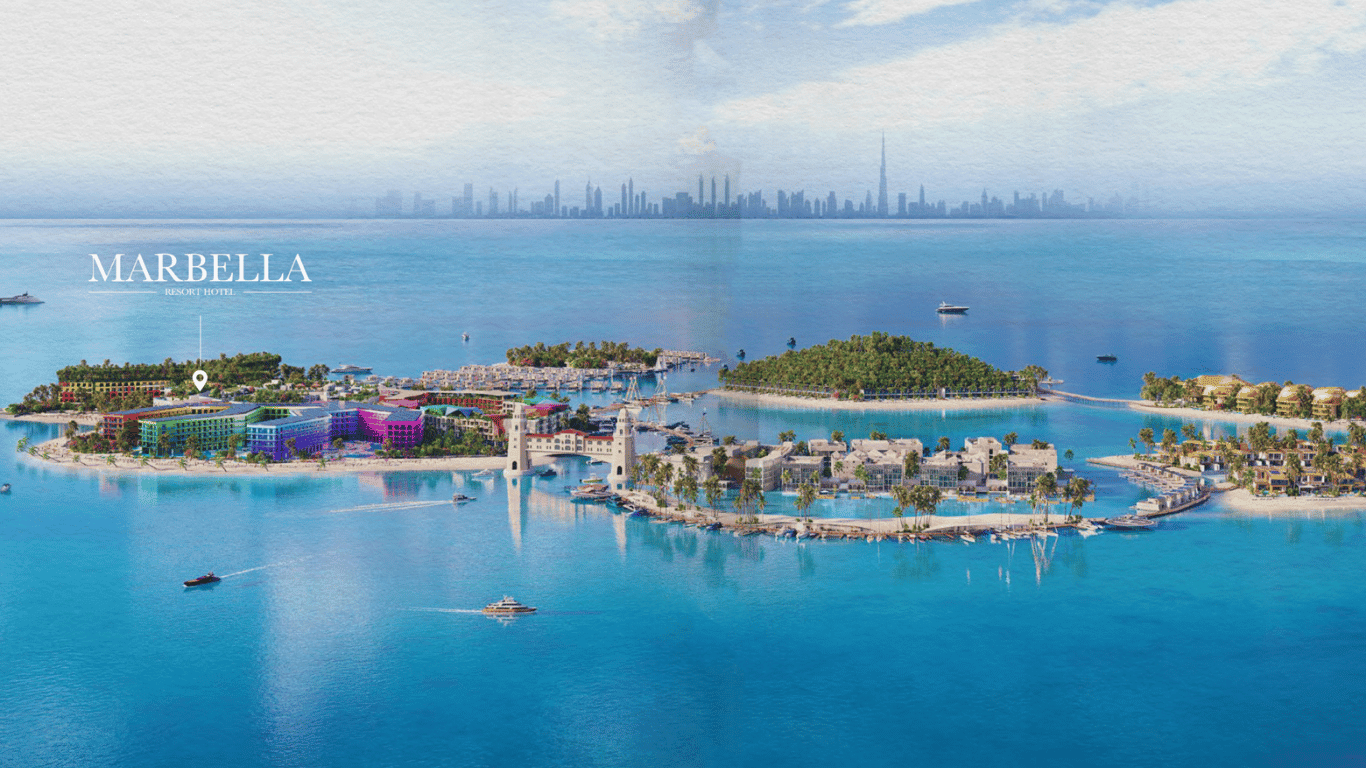 Dubai, World islands, The Heart of Europe, Marbella