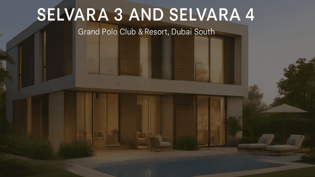 Selvara 3 & 4 Villas Dubai South from AED 6.43M