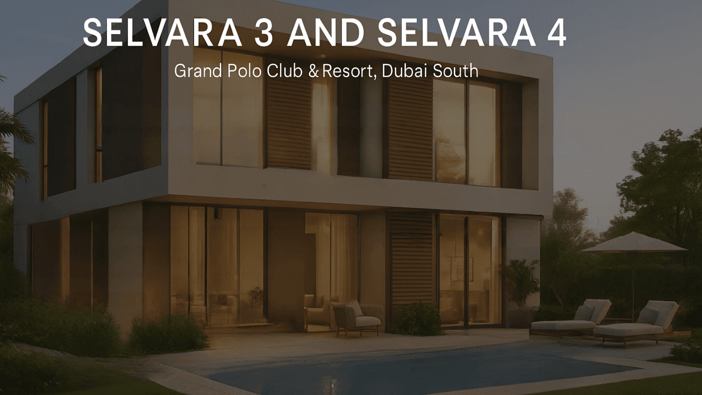 Selvara 3 & 4 Villas Dubai South from AED 6.43M