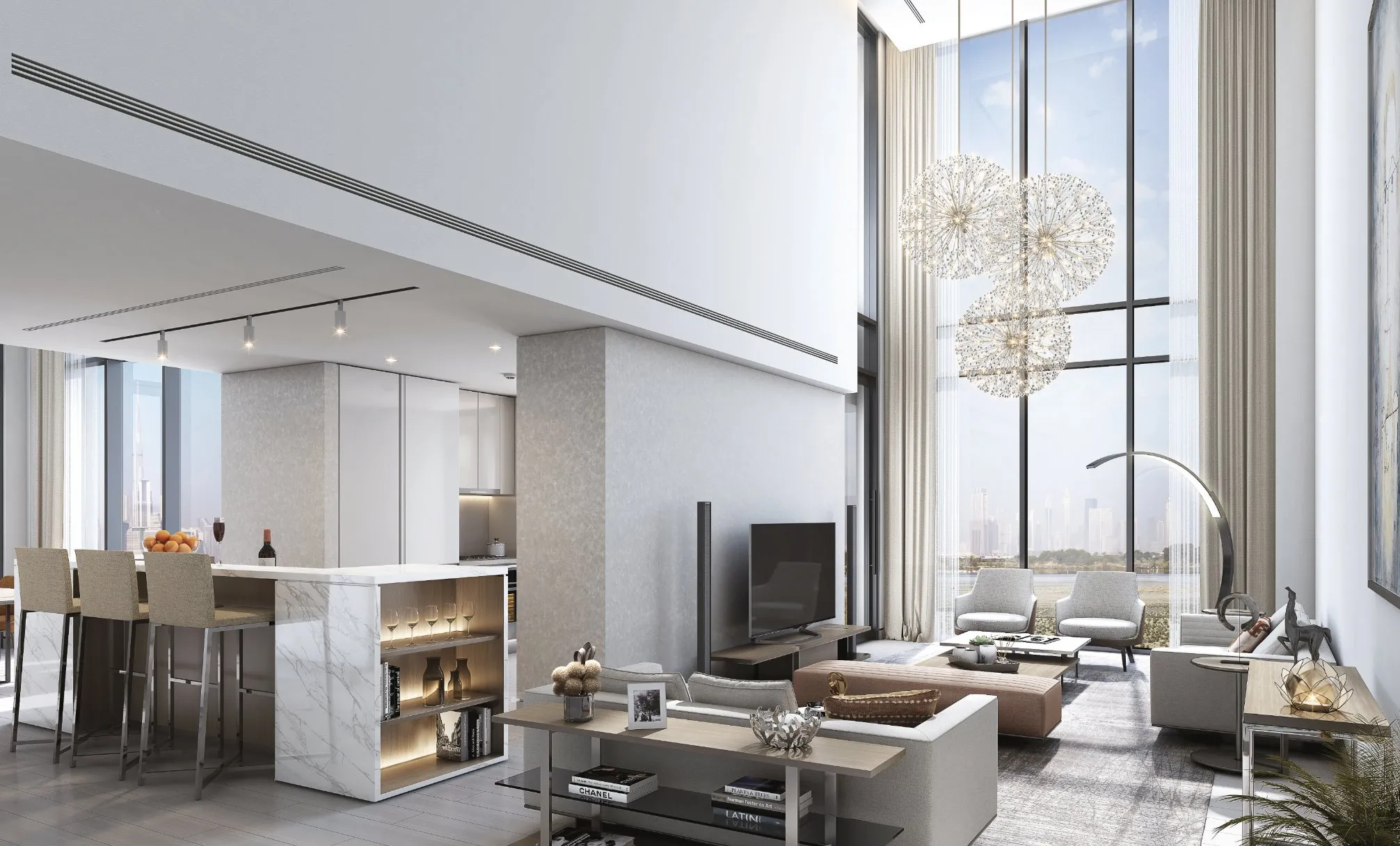 Waves Opulence 1 Apartment in Sobha Hartland Dubai