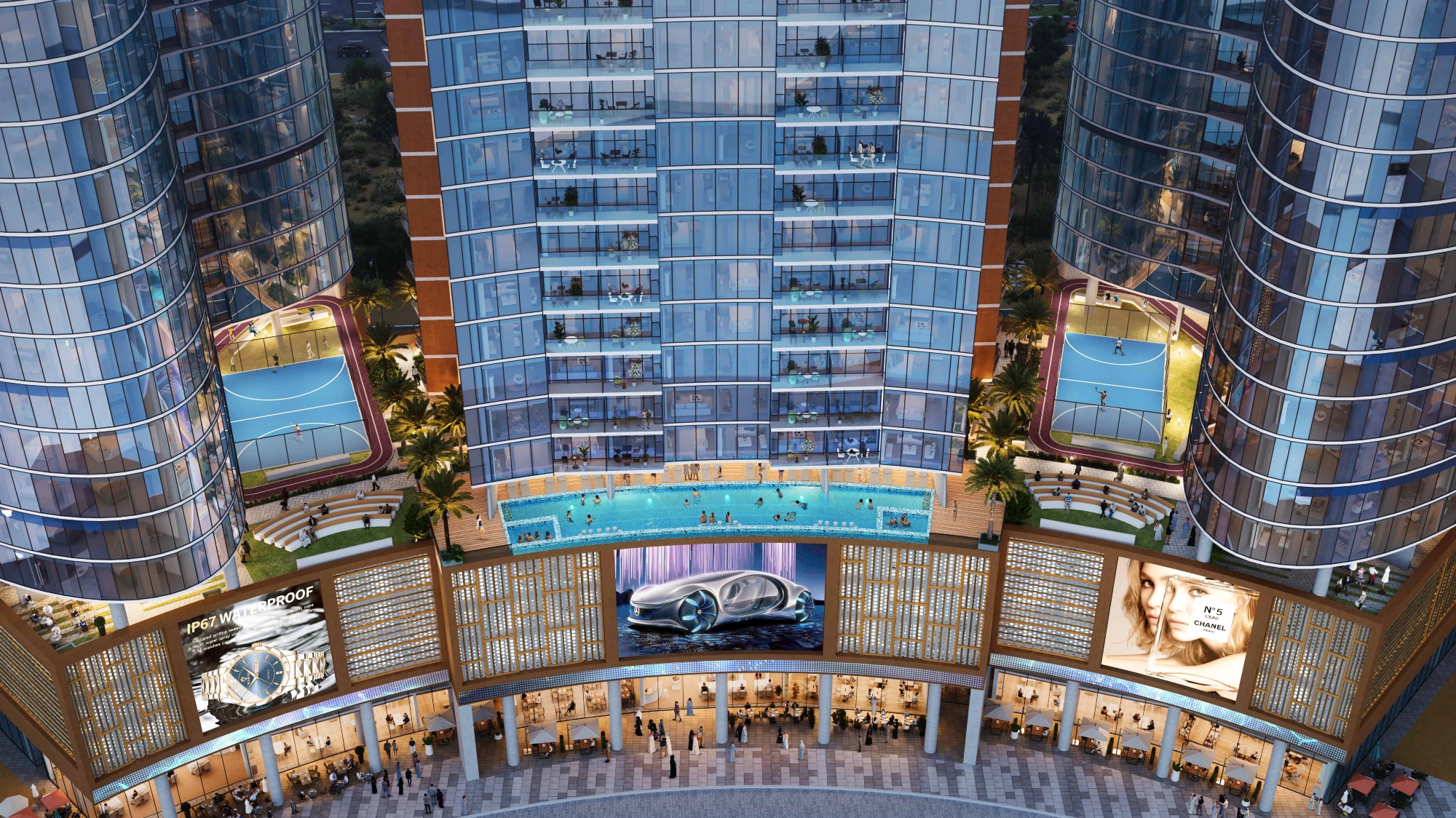 Unit C2-902 1 Bedroom Apartment at Orchid in Ajman, UAE
