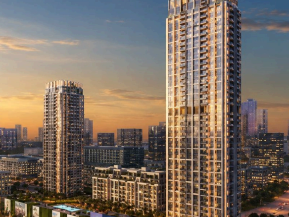 Design Quarter Tower C 1BR | Community View | Ref 176