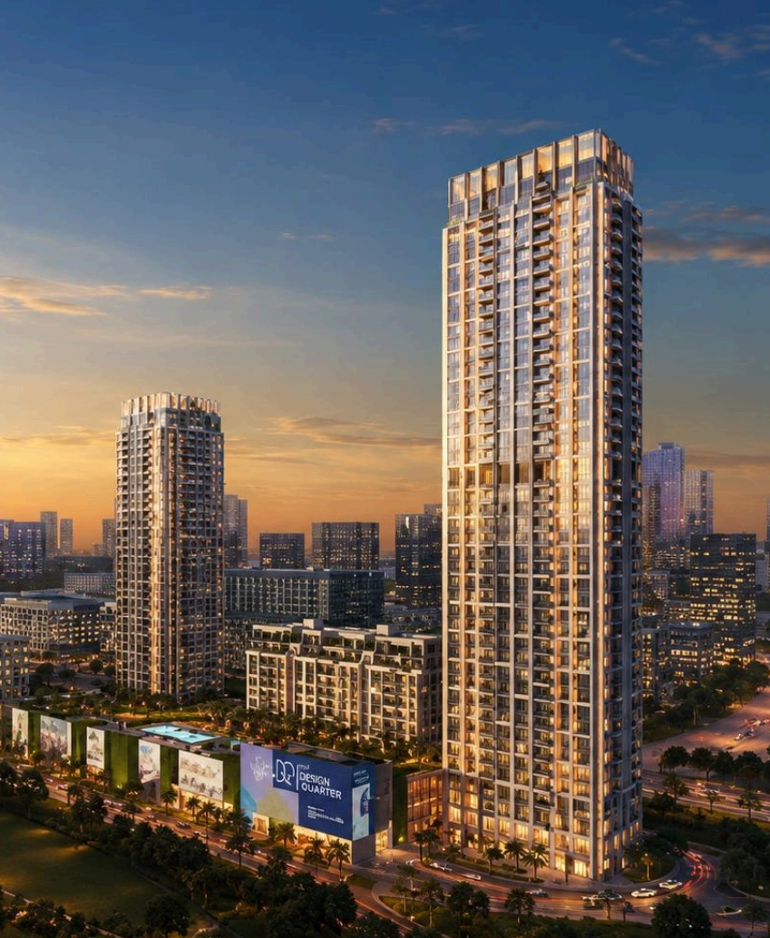 Design Quarter Tower C 1BR | Community View | Ref 176