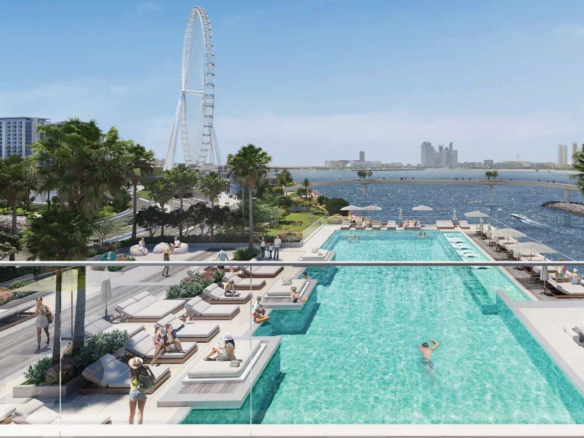 Bluewaters Bay Building 2 2 Bedroom Apartment For Sale, Sea View