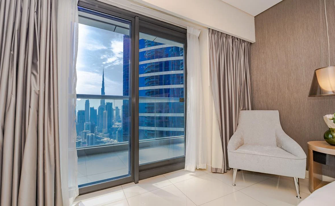 Paramount Tower D 2 Bedroom Apartment For Sale, Burj Khalifa View