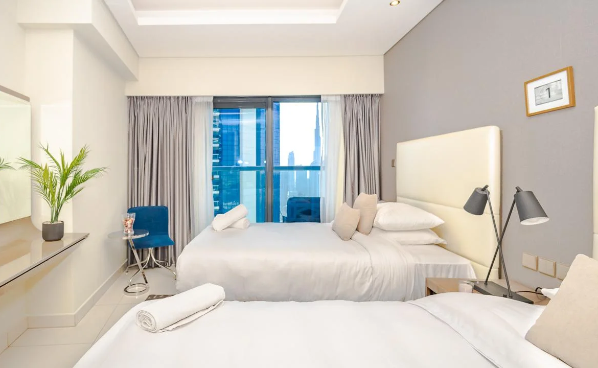 Paramount Tower D 2 Bedroom Apartment For Sale, Burj Khalifa View