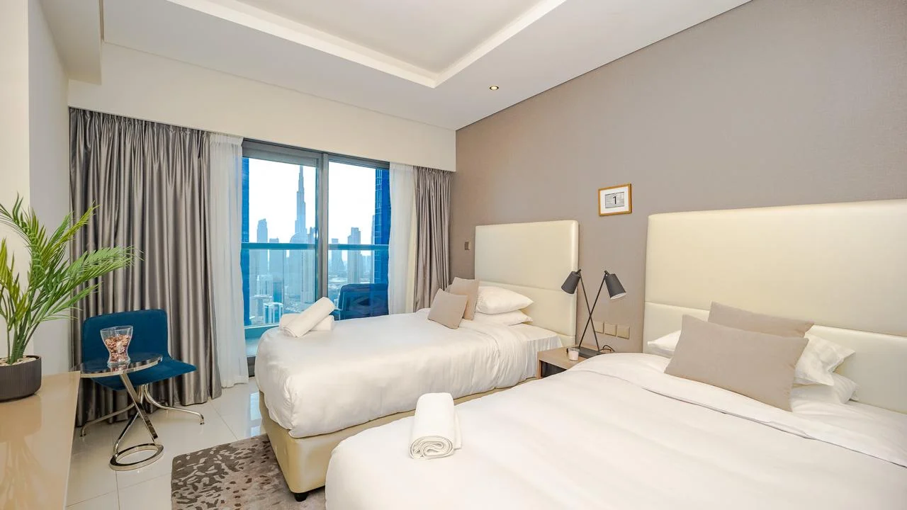 Paramount Tower D 2 Bedroom Apartment For Sale, Burj Khalifa View