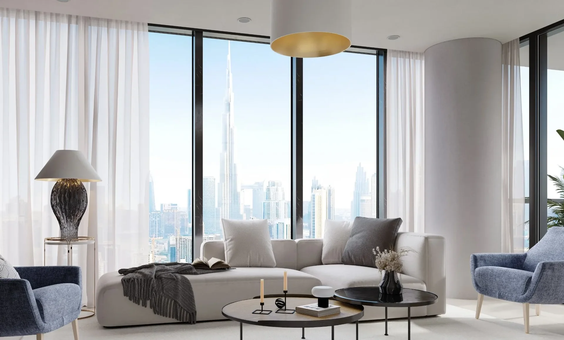Sobha Creek Vista Heights Tower B 1 Bedroom Apartment For Sale, Downtown View