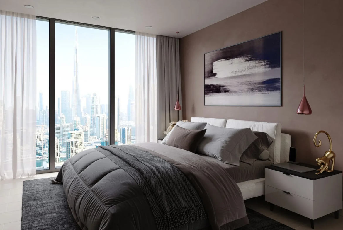 Sobha Creek Vista Heights Tower B 1 Bedroom Apartment For Sale, Downtown View
