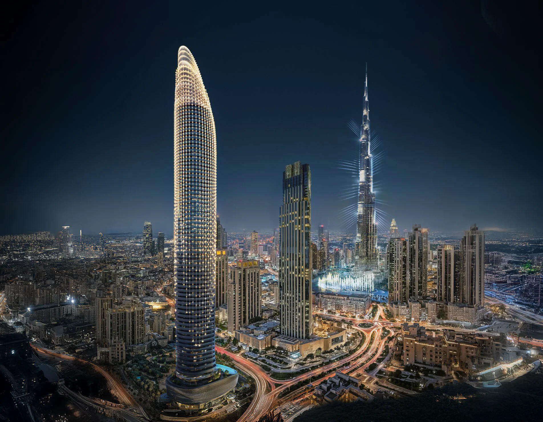 Binghatti Skyblade Two Bedroom Apartment For Sale