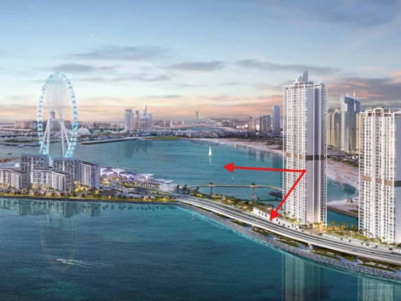 Bluewaters Bay Building 1 Two Bedroom Apartment For Sale