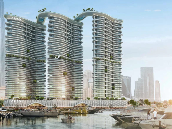Damac Bay Tower C One Bedroom Corner Apartment For Sale