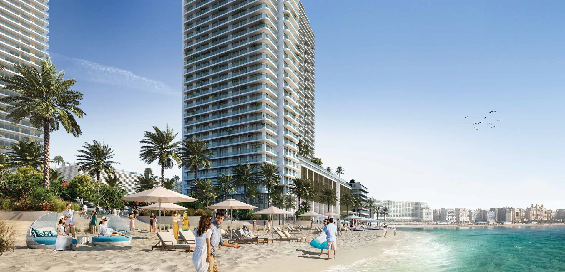Palace Beach Residence Tower 2 One Bedroom Apartment For Sale